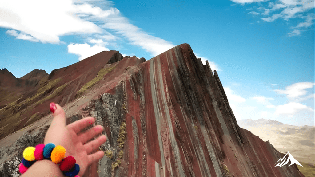 Rainbow Mountains as Andean Emblems: Palcoyo