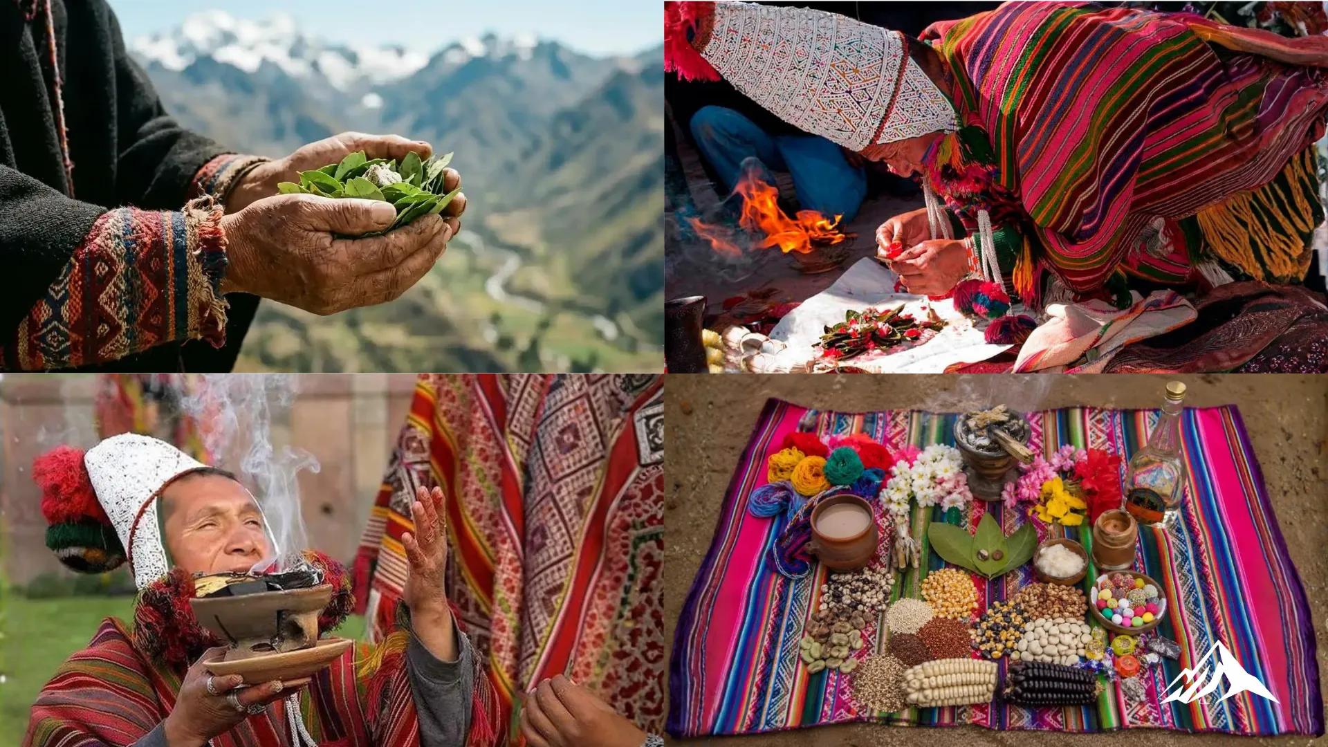 Coca leaf reading ceremony in Peru performed by an Andean Paqo to provide spiritual guidance, clarity, and ancestral wisdom.
