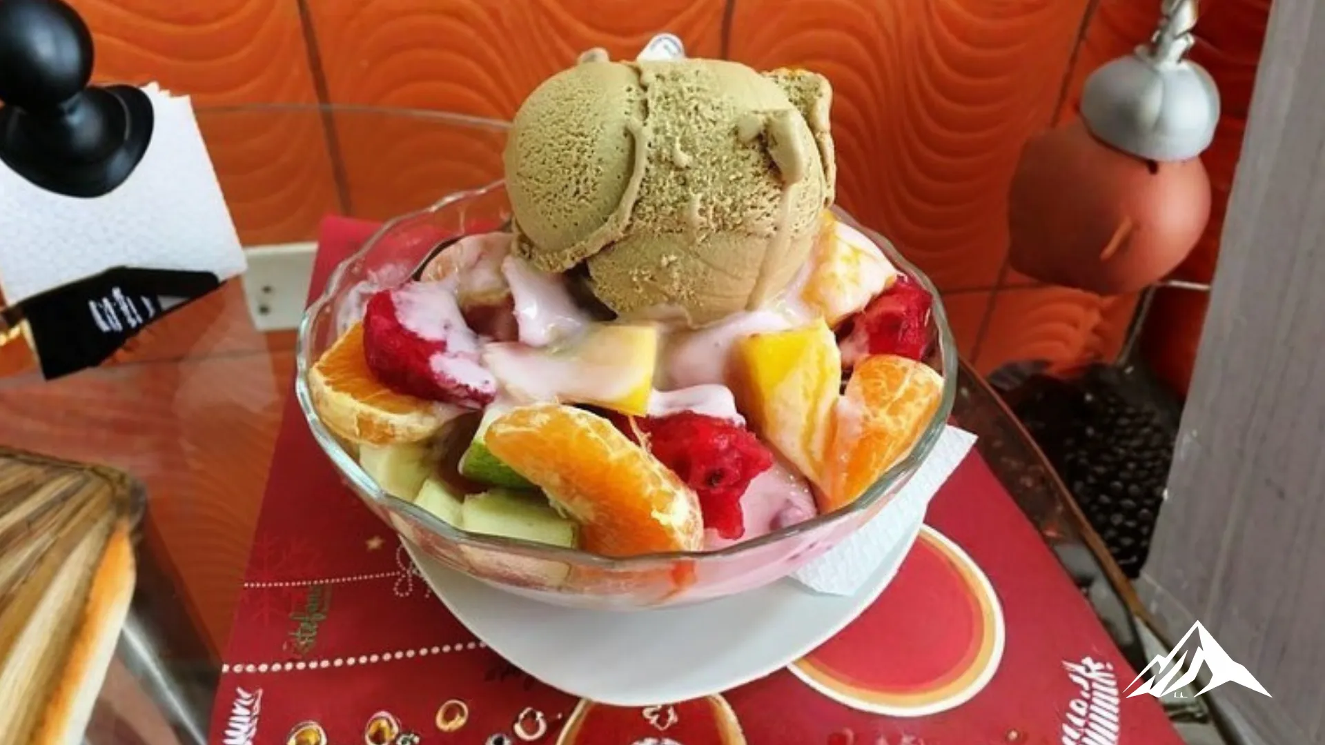 Traditional Peruvian dessert enjoyed during a family trip to Peru