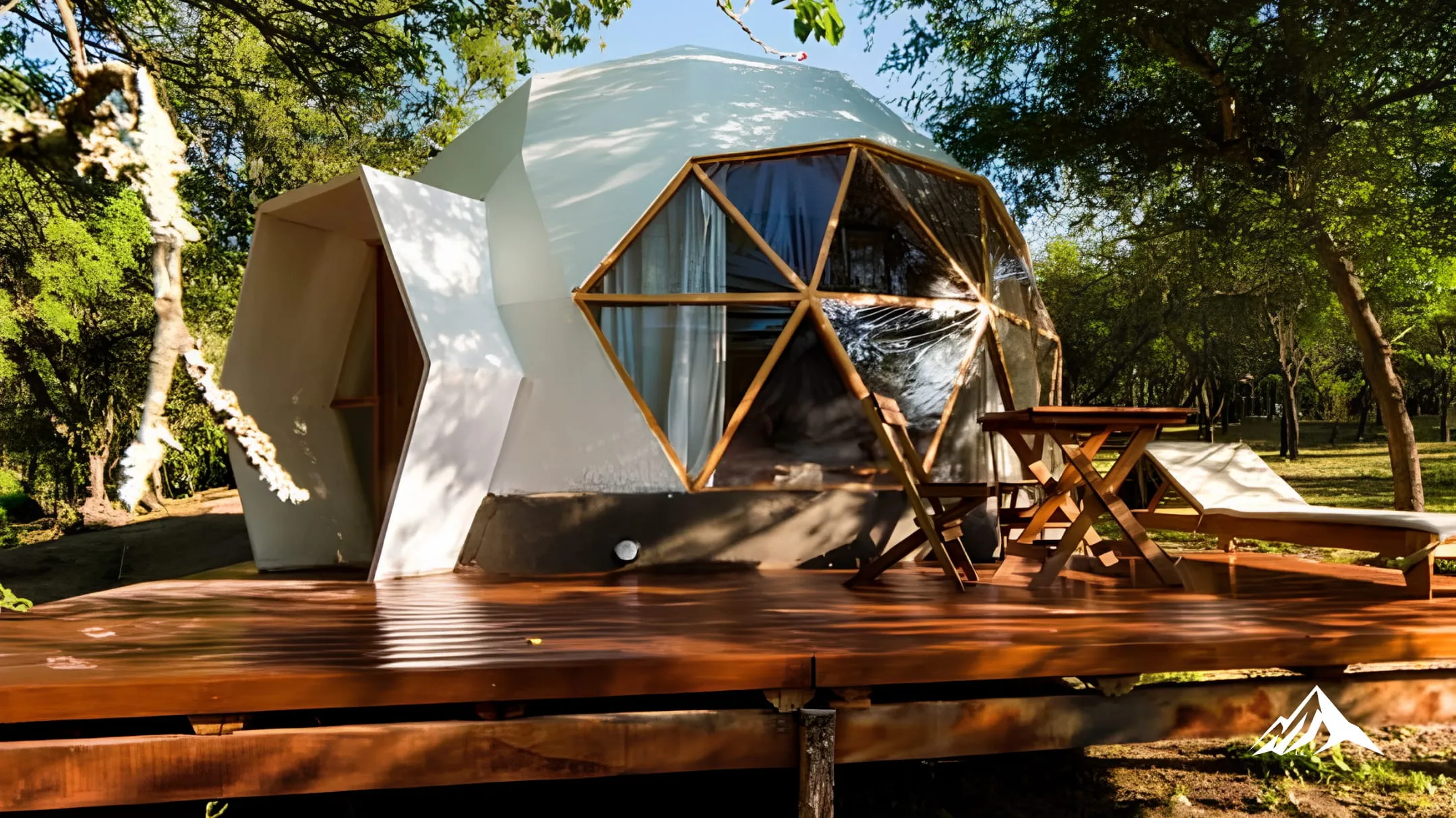 Luxury glamping domes in the Peruvian Andes